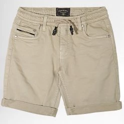 Offres ❤️ Short Chino Enfant Slow Beige de American People ⌛