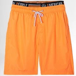 Top 10 👍 Short De Bain Enfant Bruce Orange Fluo de American People 🧨