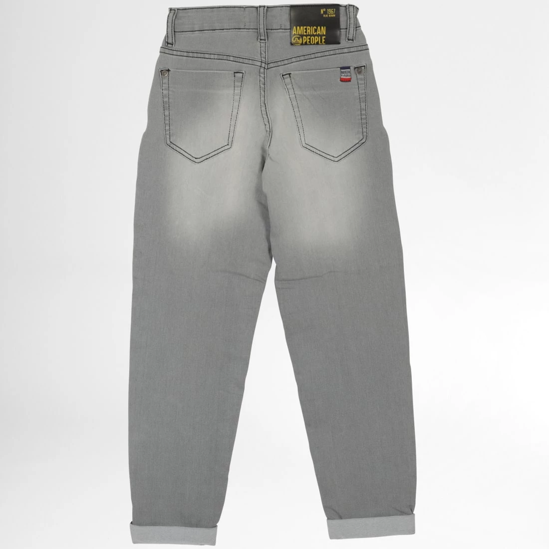 Meilleur prix ❤️ Jean Enfant Pacy Gris de American People 🛒 – Image 4