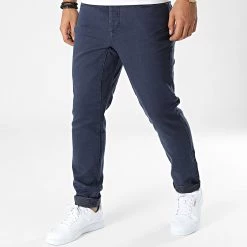 Budget ✔️ Jean Slim Paddy Bleu Marine de American People 😍