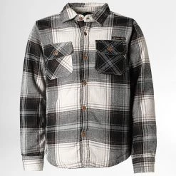 Meilleur prix 🎁 Surchemise Enfant A Carreaux 204-02 Beige Marron de American People 👍