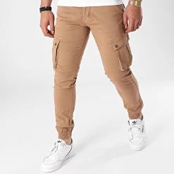 Le moins cher ✔️ Jogger Pant Tanera Camel de La Maison Blaggio ✨