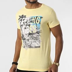 Budget ❤️ Tee 👕 Shirt Minessota Jaune de La Maison Blaggio 🤩