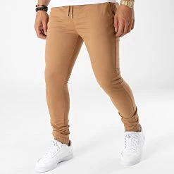 Sortie ❤️ Jogger Pant Skinny Tonya Camel de La Maison Blaggio 🔥