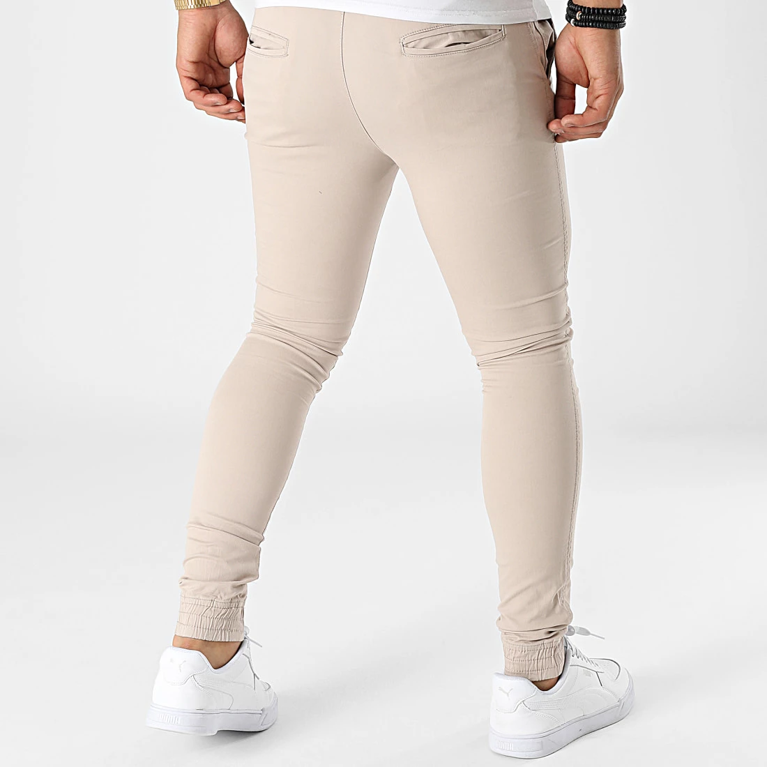 Sortie 🔥 Jogger Pant Skinny Tonya Beige de La Maison Blaggio 👏 – Image 4