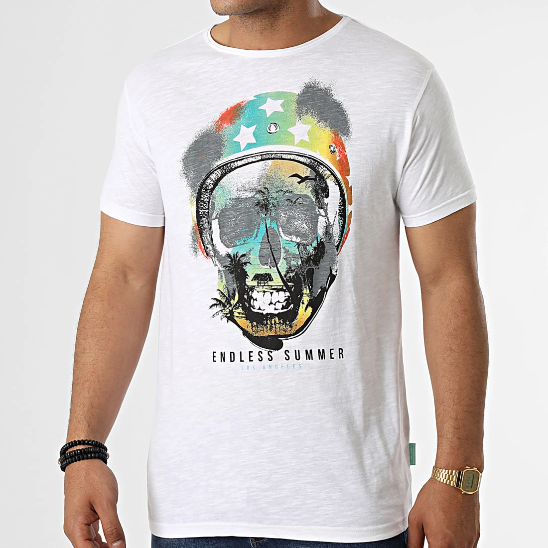 Meilleure vente 🥰 T-shirt Madisson Blanc Chiné de La Maison Blaggio 😍