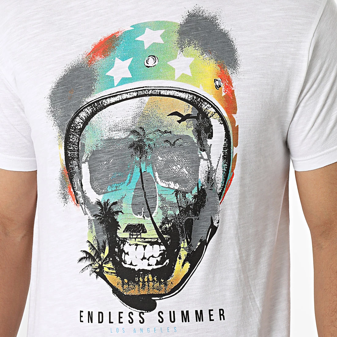 Meilleure vente 🥰 T-shirt Madisson Blanc Chiné de La Maison Blaggio 😍 – Image 2