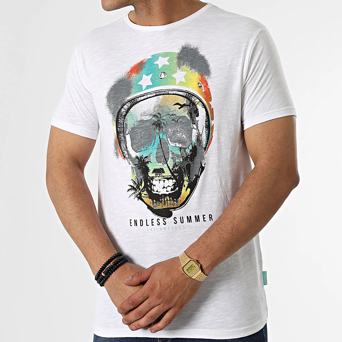 Meilleure vente 🥰 T-shirt Madisson Blanc Chiné de La Maison Blaggio 😍 – Image 3