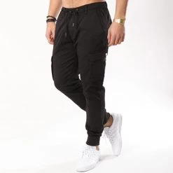 Vente flash ⭐ Pantalon Cargo Reflex Rib Noir de Reell 👖 Jeans 👍