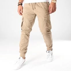 Promo 🧨 Jogger Pant Reflex Rib Beige de Reell 👖 Jeans ⌛
