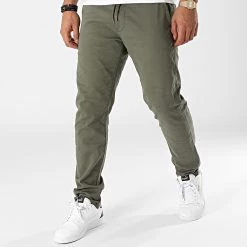 Coupon 👏 Pantalon Chino Flex Easy Vert Kaki de Reell 👖 Jeans 😍