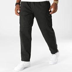 Tout neuf 👍 Pantalon Cargo Reflex Loose Noir de Reell 👖 Jeans 🔔