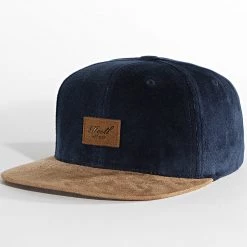 Vente flash 🤩 Casquette Snapback Suede Bleu Marine de Reell 👖 Jeans 🔥