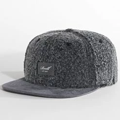 Le moins cher 👏 Casquette Snapback Suede Gris de Reell 👖 Jeans 🎉