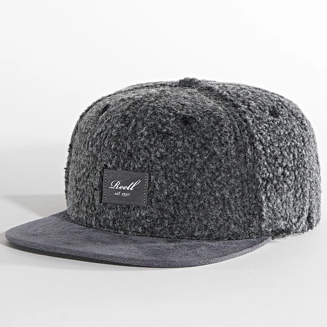 Le moins cher 👏 Casquette Snapback Suede Gris de Reell 👖 Jeans 🎉