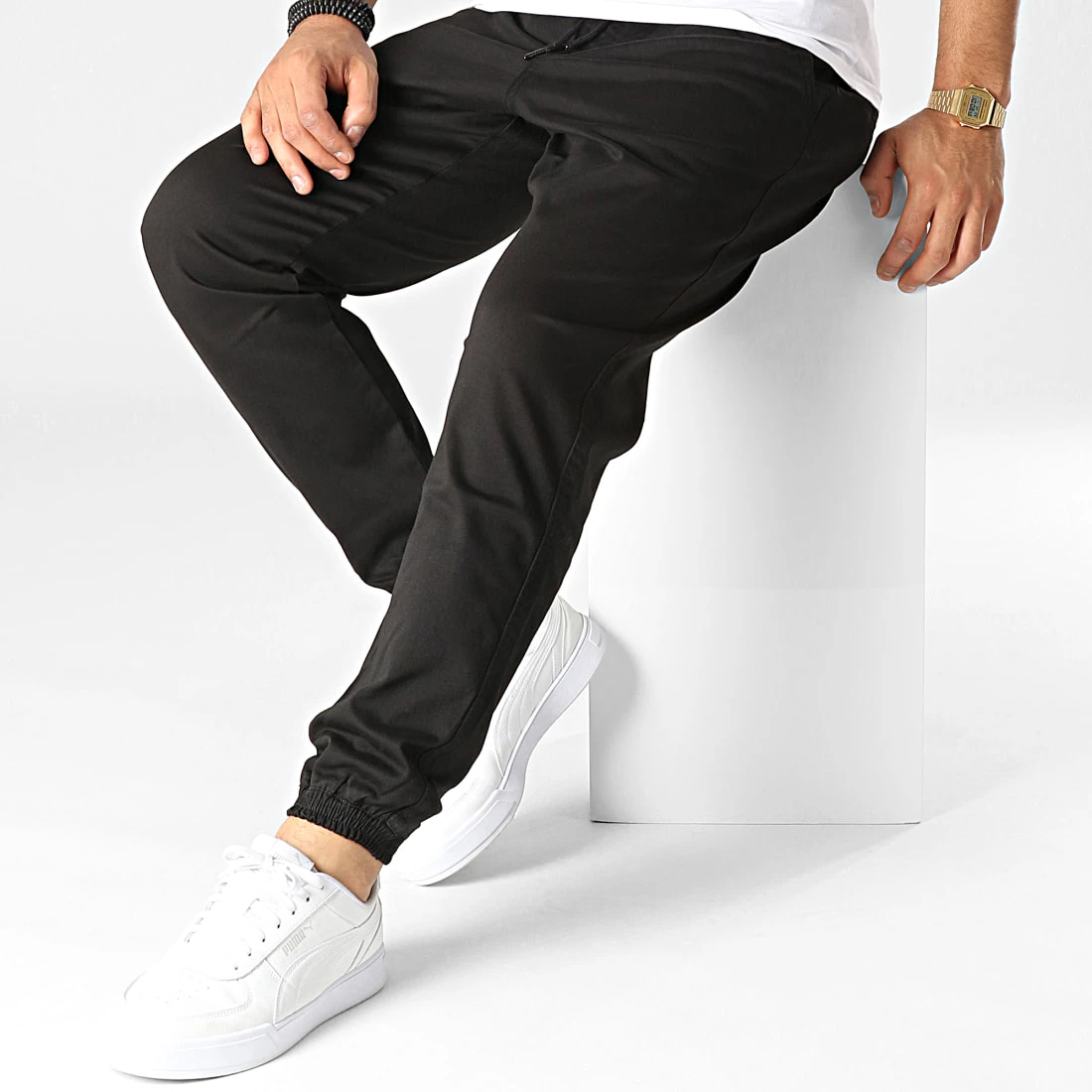 Sortie 👍 Jogger Pant Reflex Boost Noir de Reell 👖 Jeans 👏 – Image 3