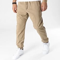 Vente flash 🔔 Jogger Pant Reflex Boost Beige Foncé de Reell 👖 Jeans 🤩
