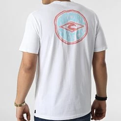 De gros 🛒 Tee 👕 Shirt Dams CTEUX5 Blanc de Rip Curl 🎁