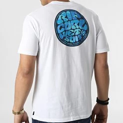 Le moins cher 🔥 Tee 👕 Shirt Arty CTEVE5 Blanc de Rip Curl 🔔