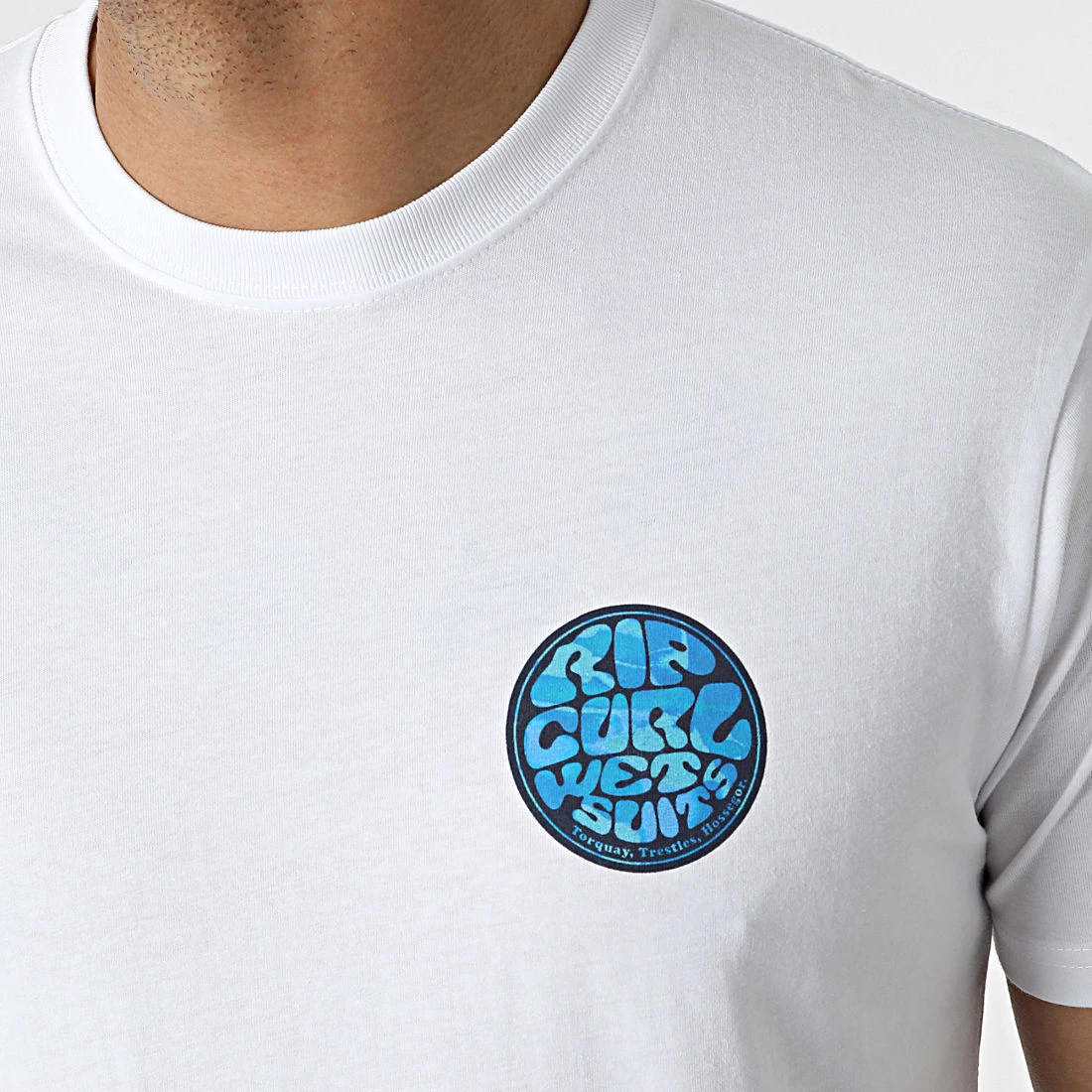 Le moins cher 🔥 Tee 👕 Shirt Arty CTEVE5 Blanc de Rip Curl 🔔 – Image 2