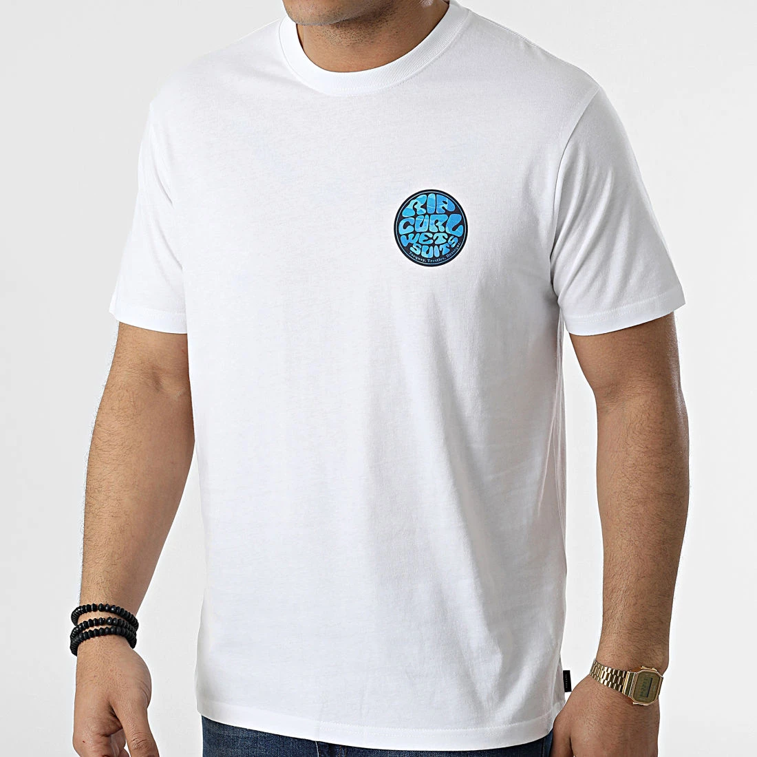 Le moins cher 🔥 Tee 👕 Shirt Arty CTEVE5 Blanc de Rip Curl 🔔 – Image 4