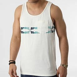 Remise 🔔 Débardeur A Poche Poitrine Surf Revival Reflect CTEYA9 Beige de Rip Curl 🛒