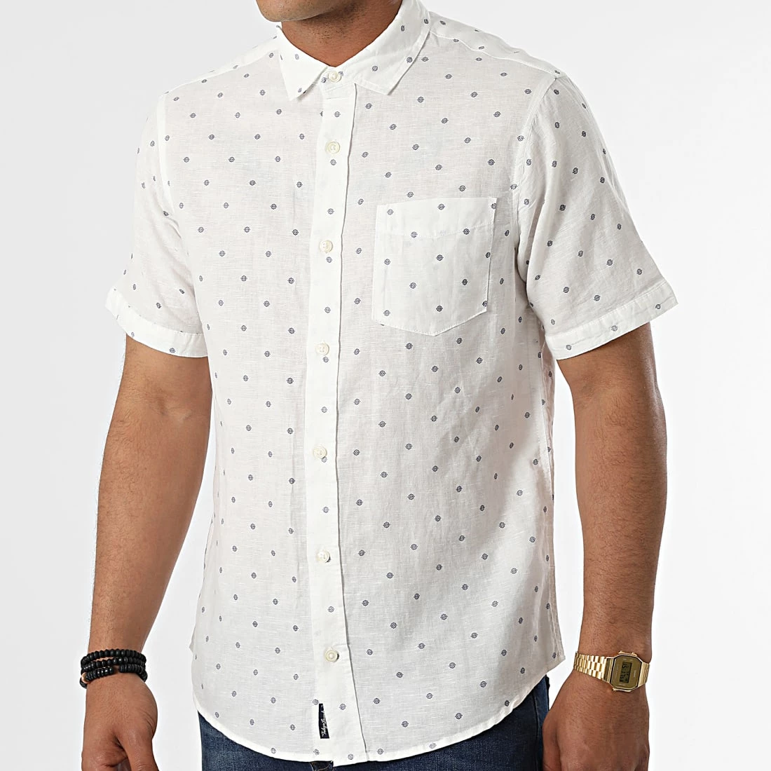 Meilleur prix đ„ Chemise A Manches Courtes Kume Beige Clair de Tokyo Laundry â