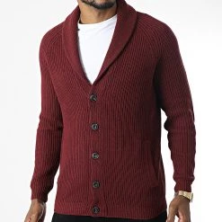 Promo 🎉 Gilet Col Amplified Hurd Bordeaux de Tokyo Laundry 😍