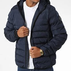 Budget ⌛ Doudoune Capuche Tamary Bleu Marine de Tokyo Laundry ❤️