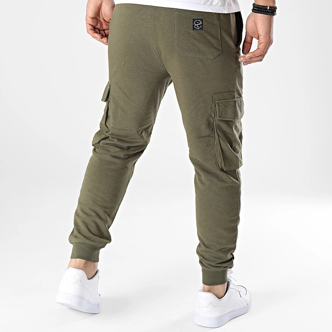 Meilleure affaire 💯 Pantalon Cargo Frankie Vert Kaki de Tokyo Laundry 👏 – Image 4