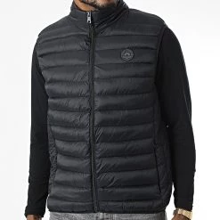 Le moins cher 🛒 Doudoune Sans Manches Yellin Noir de Tokyo Laundry 🔔