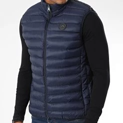 Bon marché 🛒 Doudoune Sans Manches Yellin Bleu Marine de Tokyo Laundry 🧨