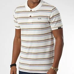 Coupon 💯 Polo Manches Courtes Gazza Beige Clair de Tokyo Laundry 🌟