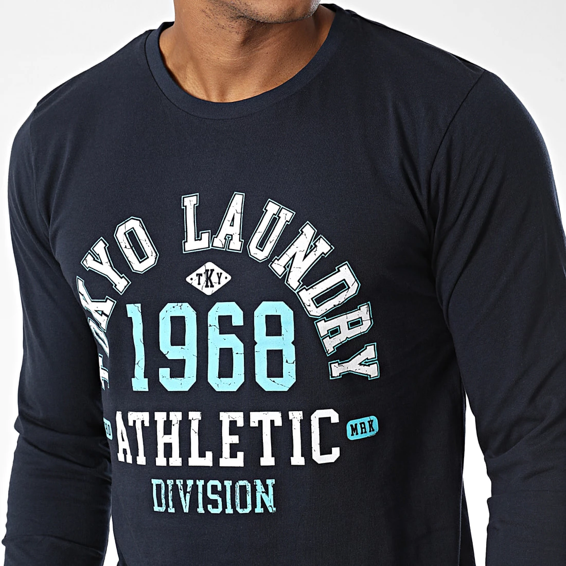 Acheter 🌟 Tee 👚 Shirt Manches Longues Abloom Bleu Marine de Tokyo Laundry 😍 – Image 2