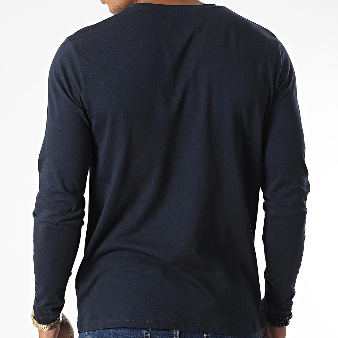 Acheter 🌟 Tee 👚 Shirt Manches Longues Abloom Bleu Marine de Tokyo Laundry 😍 – Image 4