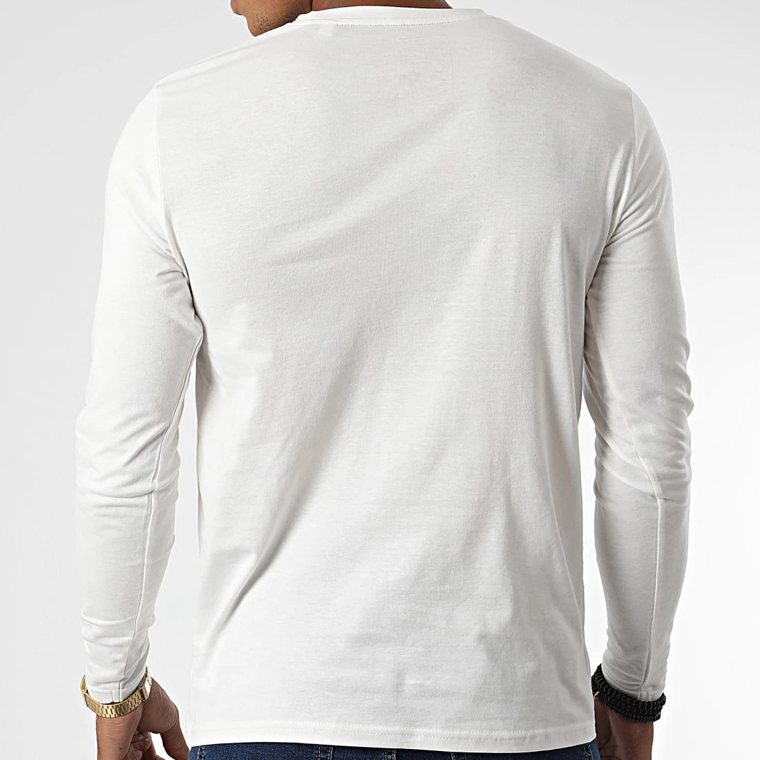 Meilleur prix 🛒 Tee 👕 Shirt Manches Longues Abloom Beige Clair de Tokyo Laundry 🧨 – Image 4