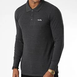 Sortie ❤️ Polo Manches Longues Kalenza Gris Anthracite de Tokyo Laundry ❤️