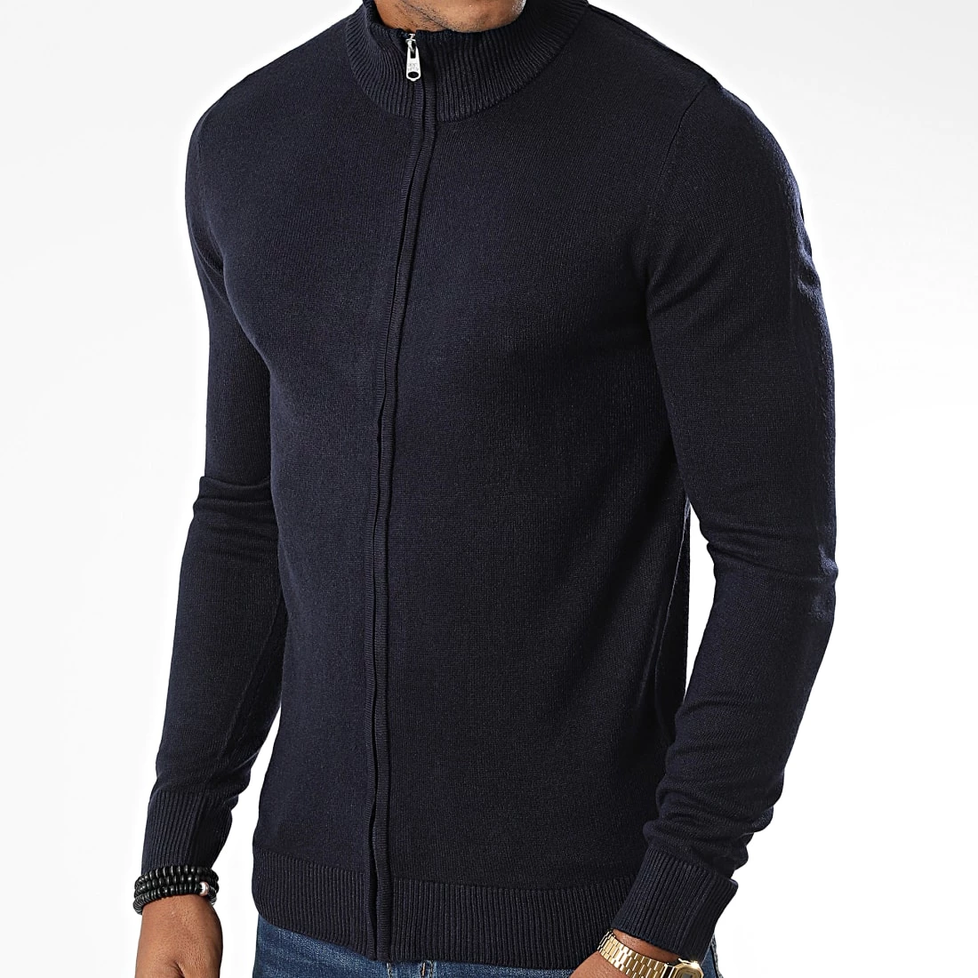 Promo ⭐ Gilet Zippé Scattering Bleu Marine de Tokyo Laundry 🤩