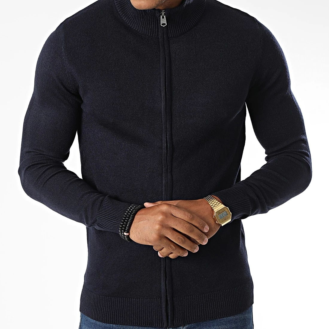 Promo ⭐ Gilet Zippé Scattering Bleu Marine de Tokyo Laundry 🤩 – Image 3