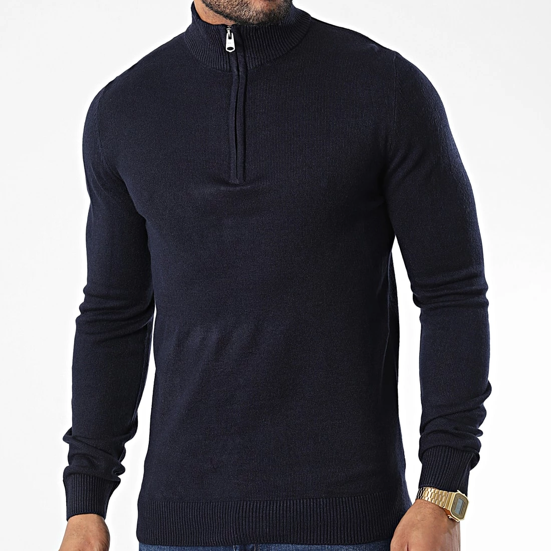 Acheter ✔️ Pull Col Zippé Redwood Bleu Marine de Tokyo Laundry 💯 – Image 3