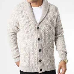 Meilleur prix ❤️ Gilet Pina Beige Chiné de Tokyo Laundry 😀